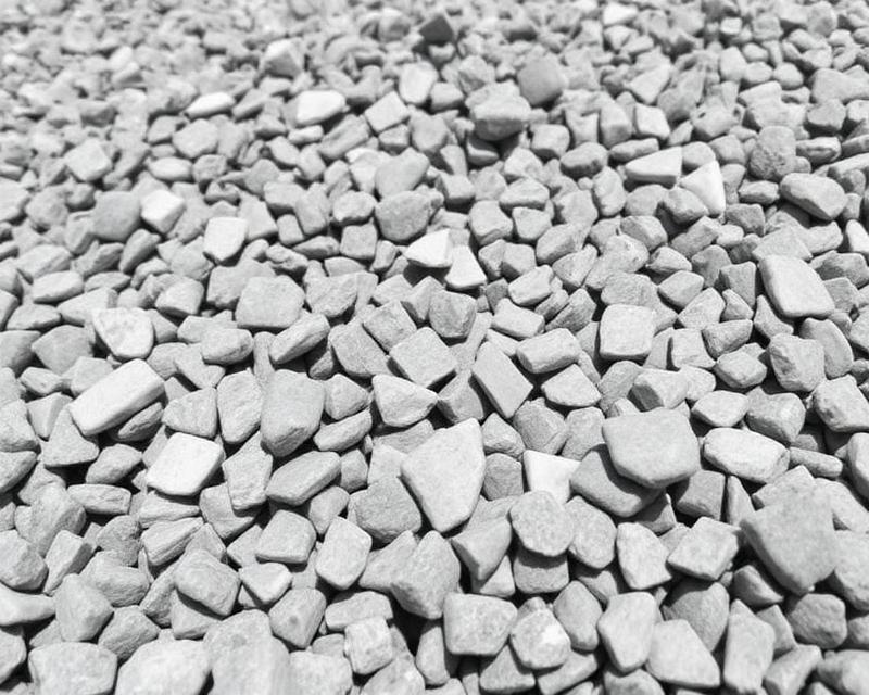 14mm Aggregate stockpile